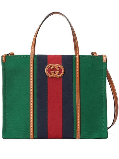 gucci fabric tote